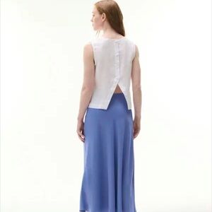 MUDO COLLECTION  100% LINEN SHELL TOP Size XS-S